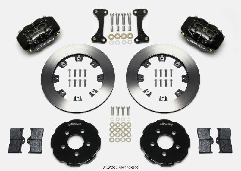 Wilwood Forged Dynalite Front Hat Kit 12.19in 00-04 PT Cruiser/03-04 SRT/4 - 140-6376