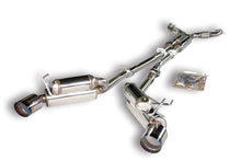 Load image into Gallery viewer, HKS 03-06 350z Dual Hi-Power Ti Tip Catback Exhaust (SUS304 NO COATING) - 32009-BN001