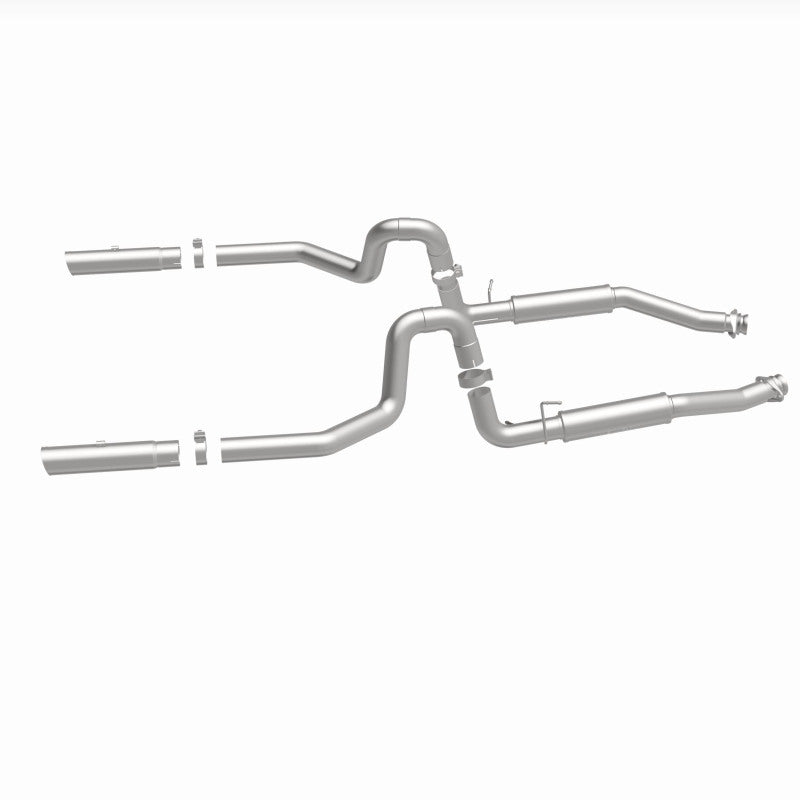 MagnaFlow 99-04 Mustang Mach 1 V8 4.6L Dual Split Rear Exit Stainless Cat-Back Performance Exhaust - 16394
