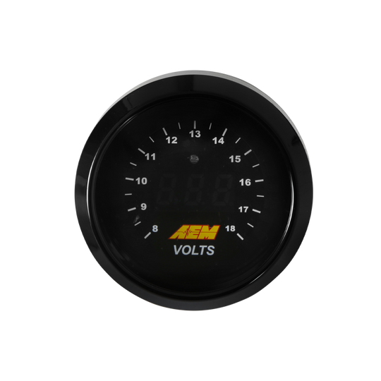 AEM 52mm Voltmeter Digital Gauge - 30-4400