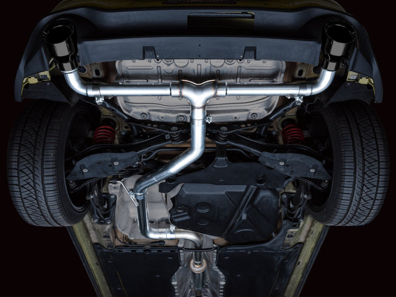 AWE Tuning 2022 VW GTI MK8 Track Edition Exhaust - Diamond Black Tips - 3020-33658