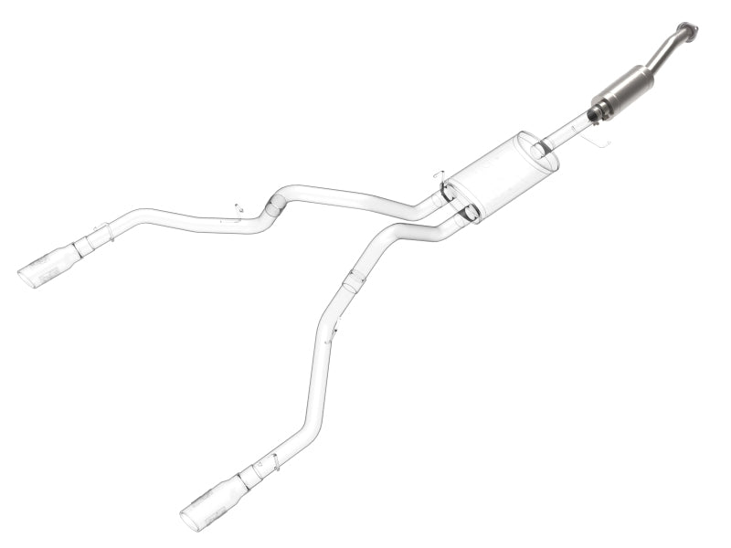 aFe Vulcan Series Resonator Upgrade Pipe Fits POWER Exhaust Systems - 49C43132