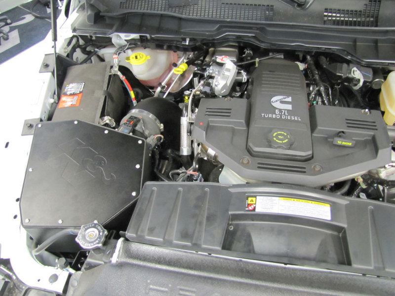 K&N 10-12 Dodge Ram 2500/3500 6.7L L6 Diesel AirCharger Performance Intake Kit - 63-1562