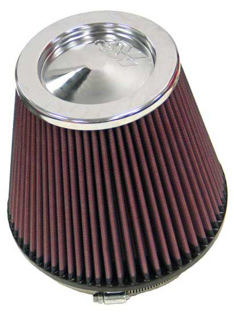 K&N Round Tapered Universal Air Filter 6in Flange ID x 7.5in Base OD x 5in Top OD x 6.5in Height - RF-1042