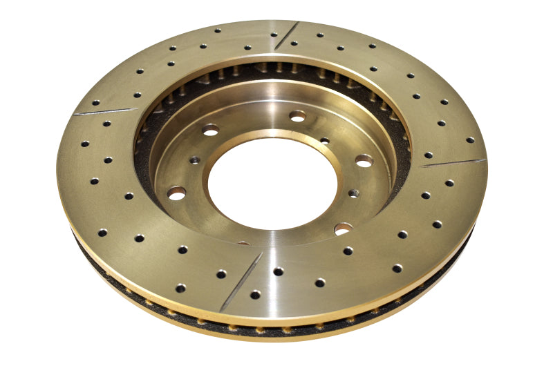 DBA 15-18 Subaru Legacy 2.5i Front Drilled & Slotted Street Series Rotor - DBA660X