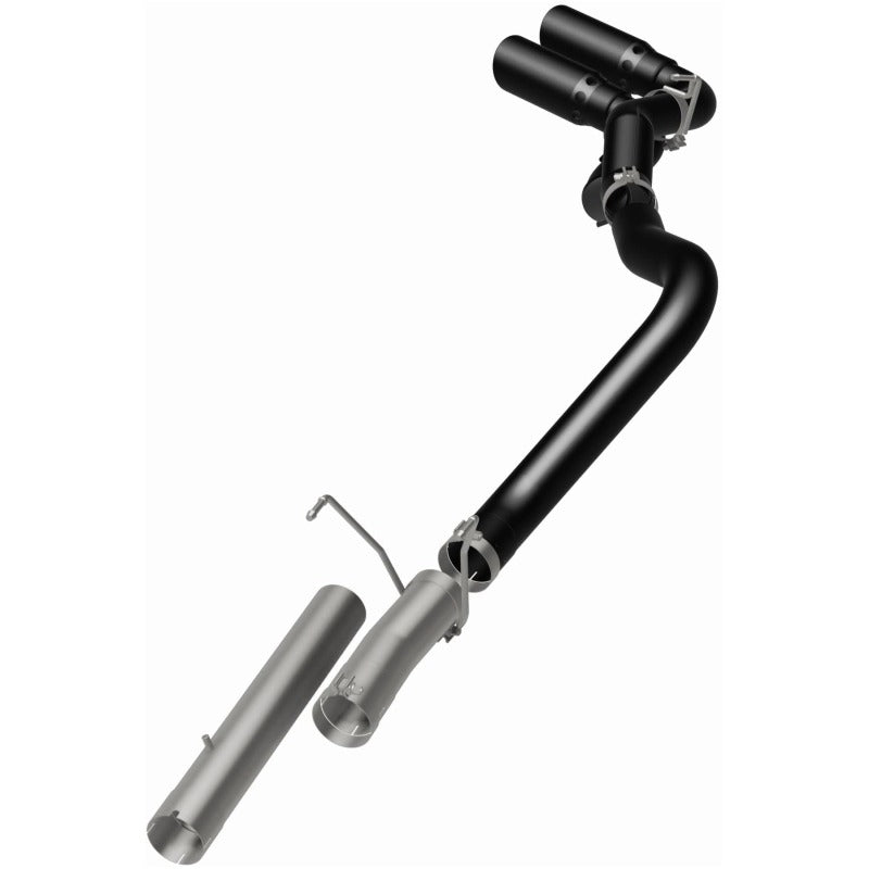 MagnaFlow 07-17 Dodge Ram 2500/3500 6.7L DPF-Back Black 4in Dual Single Passenger Side Rear Exit - 17070