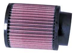 K&N Universal Rubber Filter 3 inch 5 Degree FLG 4 1/2 inch OD 5 inch Height - RB-0910