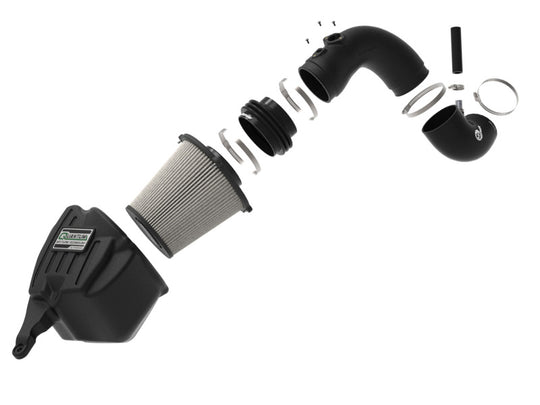 aFe Quantum Cold Air Intake System w/ Pro Dry S Media 10-12 Dodge Ram Diesel Trucks L6-6.7L (td) - 53-10015D