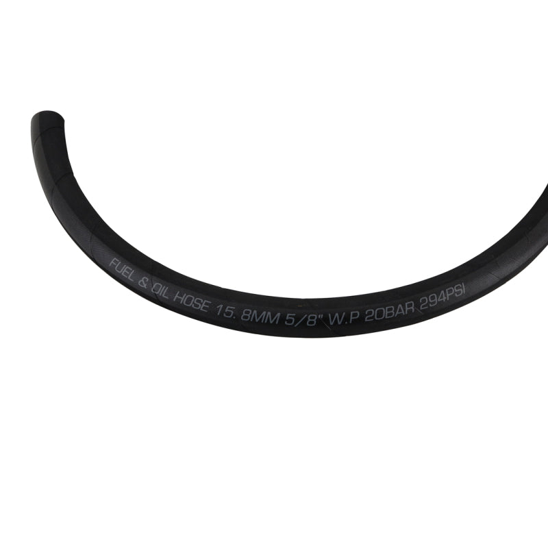 Mishimoto Push Lock Hose, Black, -10AN, 240in Length - MMHOSE-PL-10-240