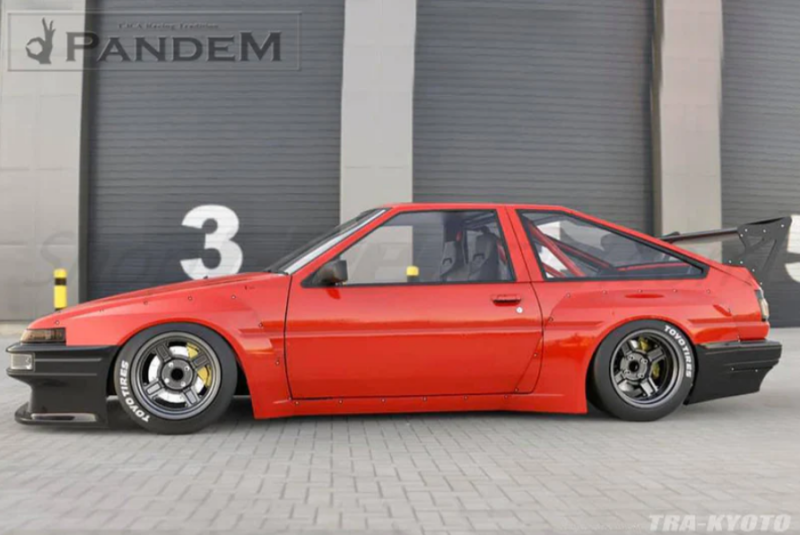 GReddy Pandem 84-87 Toyota Corolla-Levin GT Style Rear Wing - 66910866