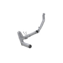 Load image into Gallery viewer, MBRP 08-10 F250/F350/F450 6.4L PS AL Steel 4in Filter-Back Single Side - No Muffler w/ DP - S6282PLM