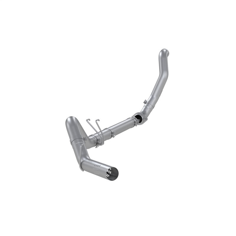 MBRP 08-10 F250/F350/F450 6.4L PS AL Steel 4in Filter-Back Single Side - No Muffler w/ DP - S6282PLM