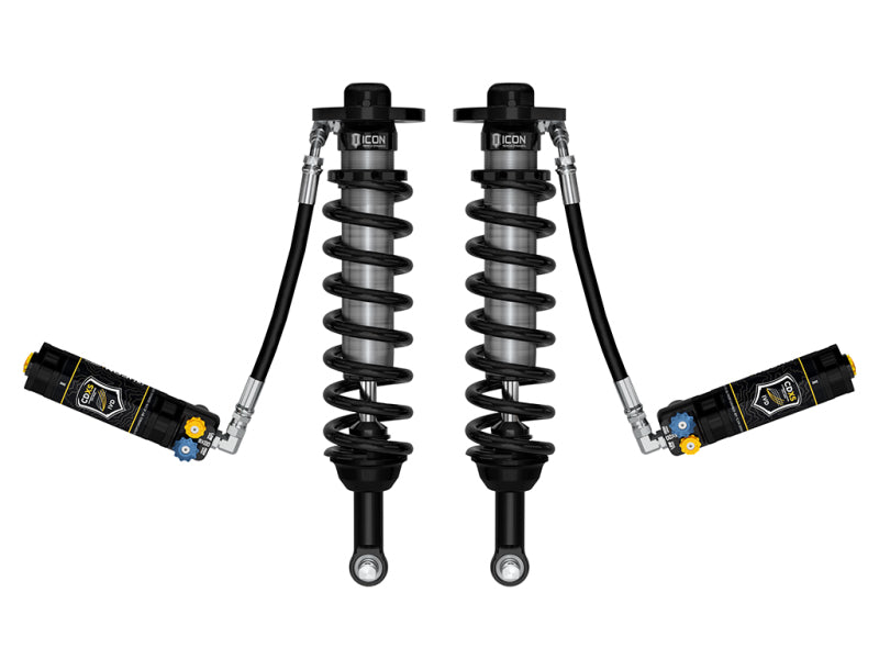 ICON 2021+ Ford F150 2WD 0-3in Lift Front V.S. 2.5 Series Coilovers Extended Travel RR w/ CDXS -Pair - 91819X