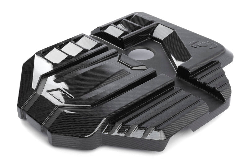 Dinan 21-27 BMW M2/M3/M4 (G80/G82/G87) Gloss Carbon Fiber Engine Cover w/Matte Accents - D590-0005