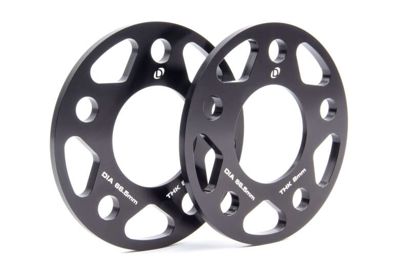 Dinan Wheel Spacers - 5x112 - 66.5mm CB - 8mm Thick (Set of 2) - D210-2026