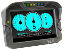 Load image into Gallery viewer, AEM CD-7 Non Logging GPS Enabled Race Dash Carbon Fiber Digital Display w/o VDM (CAN Input Only) - 30-5702
