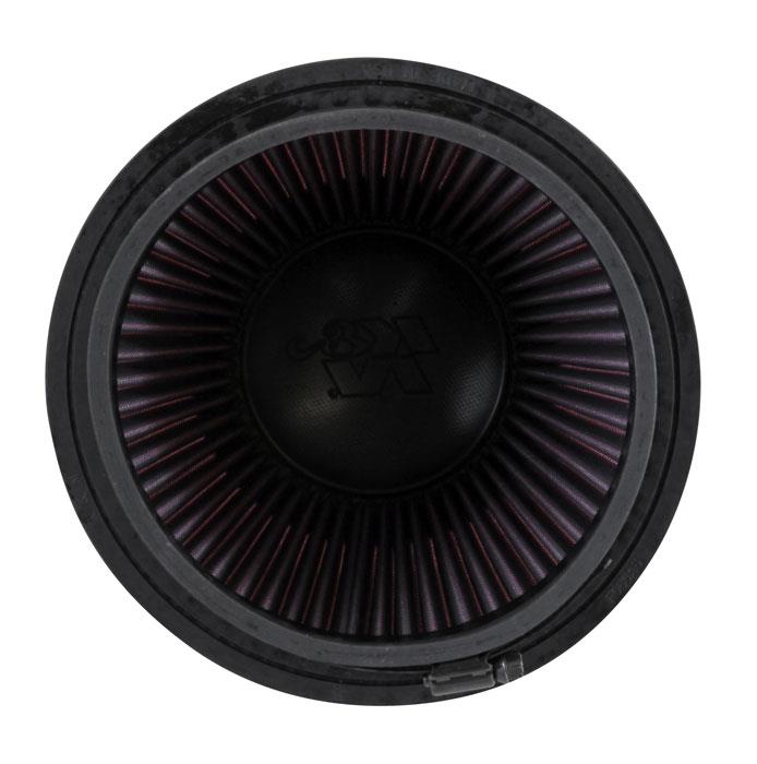 K&N Filter Universal Air Filter Carbon Fiber Top With 6in Flange x 7.5in Base x 6in H - RP-5168