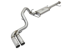 Load image into Gallery viewer, aFe Rebel Series 3in Stainless Steel Cat-Back Exhaust System w/Polished Tips 07-14 Toyota FJ Cruiser - 49-46030-P