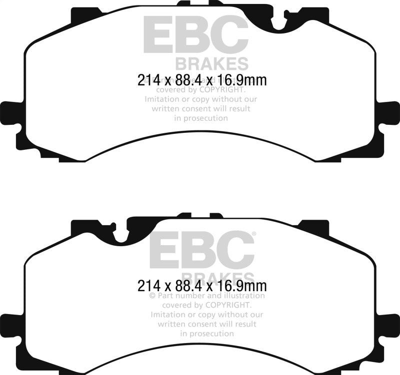EBC 2020+ Audi A8 quattro D5 4.0T/Electric (60) Bluestuff Front Brake Pads - DP52279NDX
