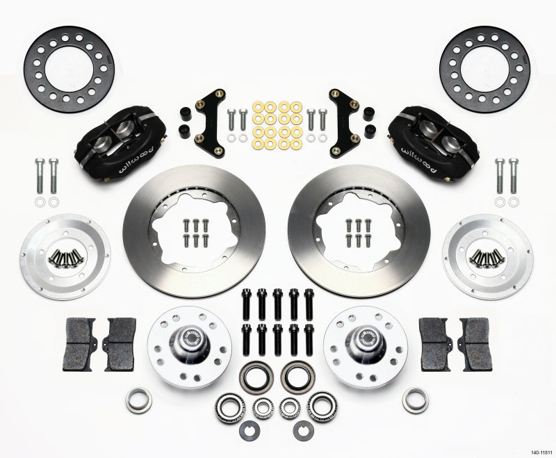 Wilwood Forged Dynalite Front Kit 11.00in 49-54 Chevy / 53-62 Corvette - 140-11811