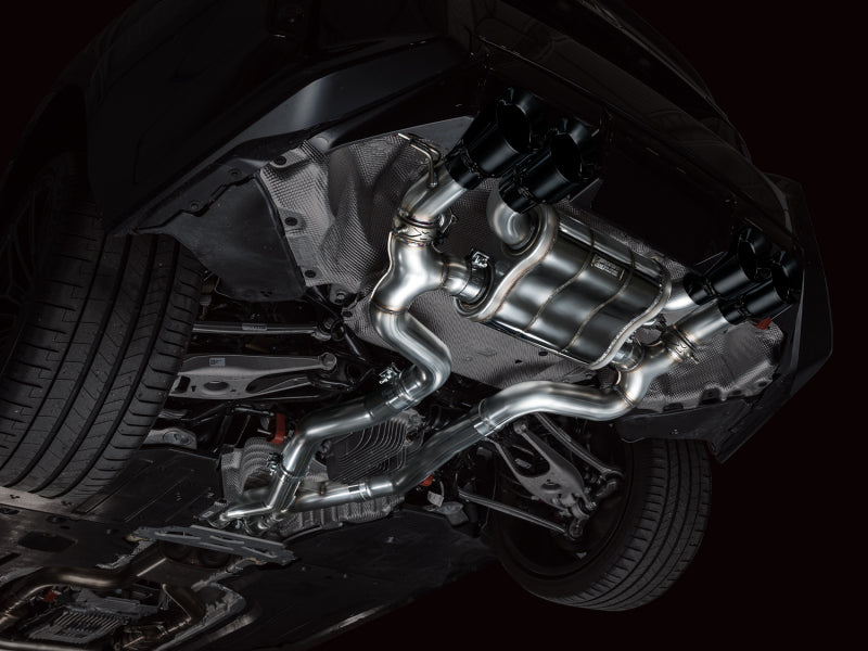 AWE Tuning 23-24 BMW G87 M2 SwitchPath Edition Exhaust - Diamond Black Tips - 3025-43487