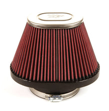Load image into Gallery viewer, K&amp;N Universal Chrome Filter-Oval Tapered 4in Flg ID x 5.375in Base O/S W x 3.313in Top O/S W - RC-1680