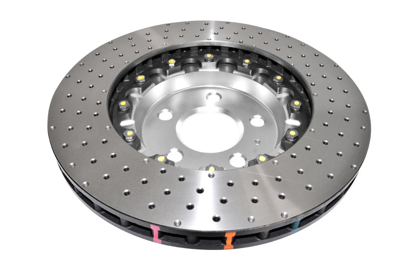 DBA 2015+ Audi RS-3 5000 Series Drilled Front Brake Rotor - DBA52844SLVXD