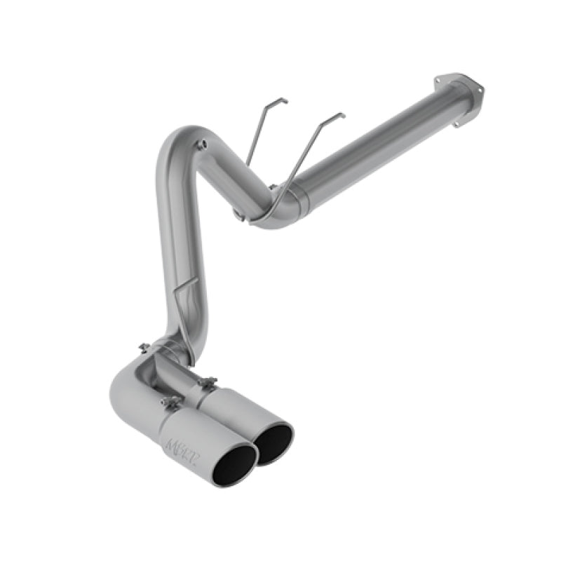 MBRP 17-19 Ford F250/350/450 6.4 L Filter Back Single Side Dual Exit Exhaust System - S6290AL