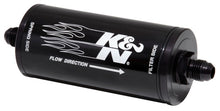 Load image into Gallery viewer, K&amp;N 2in OD x 6in L 6AN 25 Micron In-Line Fuel/Oil Filter - 81-1000