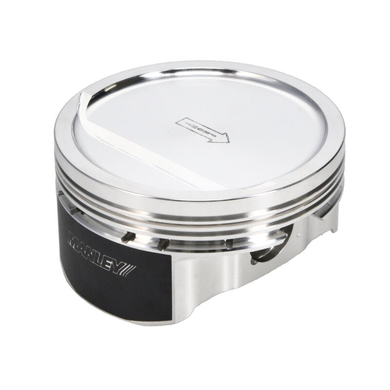 Manley Chevrolet LS Piston Set - 4.125in Bore 1.115in CH, -18.00 CC - 596300C-8
