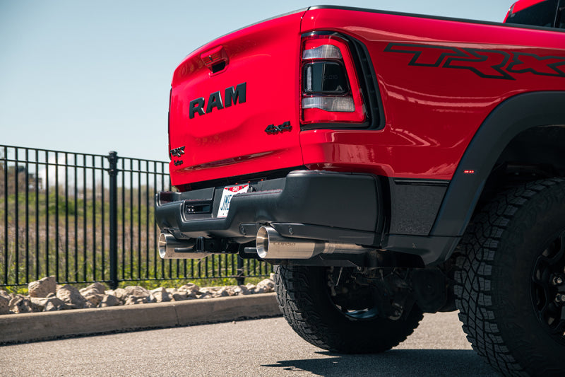 Corsa 2021-2024 Dodge Ram TRX Crew Cab Xtreme Catback Exhaust Dual Rear Gunmetal Tip - 21189GNM