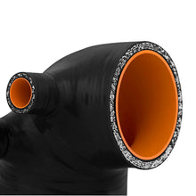 Load image into Gallery viewer, Mishimoto 92-99 BMW E36 (325/328/M3) w/ 3.5in HFM Black Silicone Intake Boot - MMHOSE-E36-92IB35BK