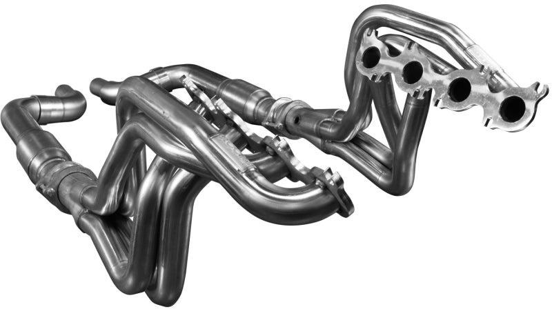 Kooks 2024 Ford Mustang GT V8 5.0L 1-3/4in SS Headers w/ GREEN Catted Connection Pipe - 1151H232
