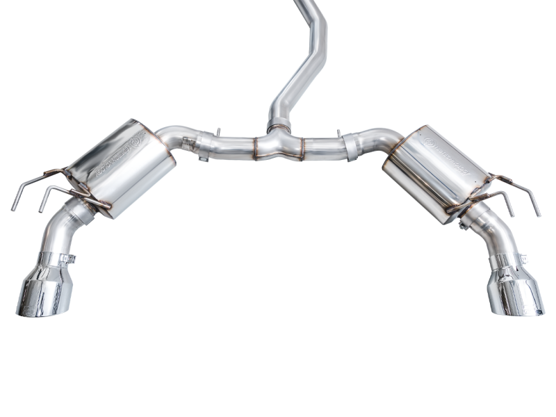 AWE Tuning 22+ Honda Civic Si/Acura Integra Touring Edition Catback Exhaust - Dual Chrome Silver Tip - 3015-32331