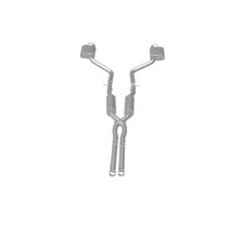 Load image into Gallery viewer, MagnaFlow Cat-Back SS 2.5in Dual Split Rear Exit (OEM Tips) 15-16 Dodge/Chrysler Charger/300 5.7L V8 - 19226