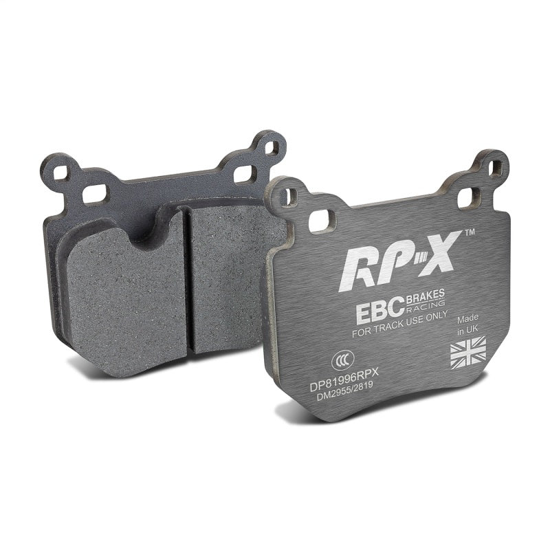 EBC Racing 08-10 BMW 135 3.0L Twin Turbo RP-X Rear Brake Pads - DP81996RPX