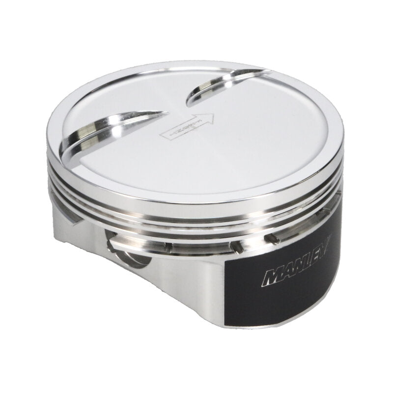 Manley Small Block Chevy LS Series 4.030in Bore 1.115in CD 10cc Dish Platinum Series Pistons - 592730C-8