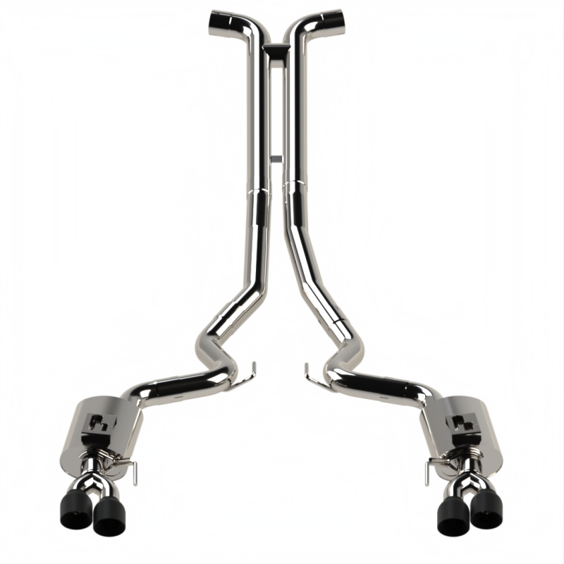 Kooks 2018+ Mustang 5.0L 4V Convertible/Coupe Cat-back Exhaust Connect to OEM Connection Point - 11514460