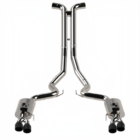 Kooks 2018+ Mustang 5.0L 4V Convertible/Coupe Cat-back Exhaust Connect to OEM Connection Point - 11514460