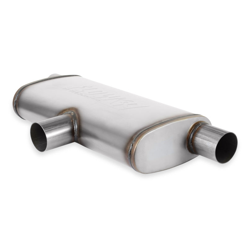 Flowmaster 2.50 IN(S)/OUT(D) FlowFX OVAL 4X9X18 Muffler - 72206
