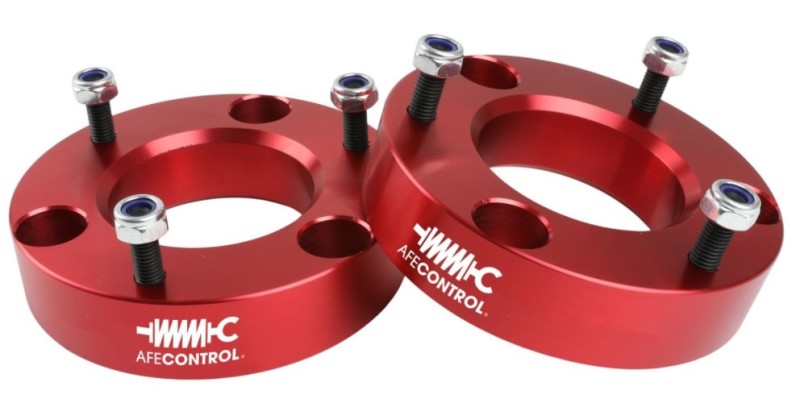 aFe CONTROL 2.0 IN Leveling Kit 07-21 GM 1500 - Red - 416-40T001-R