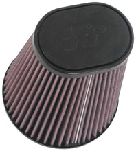Load image into Gallery viewer, K&amp;N Universal Clamp-On Air Filter 3-1/2in 10 Degree Flange 5-3/4in B 4-1/2in x 3-1/4in T 7in H - RU-1033