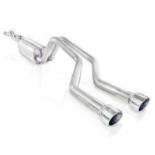 Load image into Gallery viewer, Stainless Works 2006-09 Trailblazer SS 6.0L 2-1/2in Chambered Exhaust X-Pipe Center Bumper Exit - TBTDCO