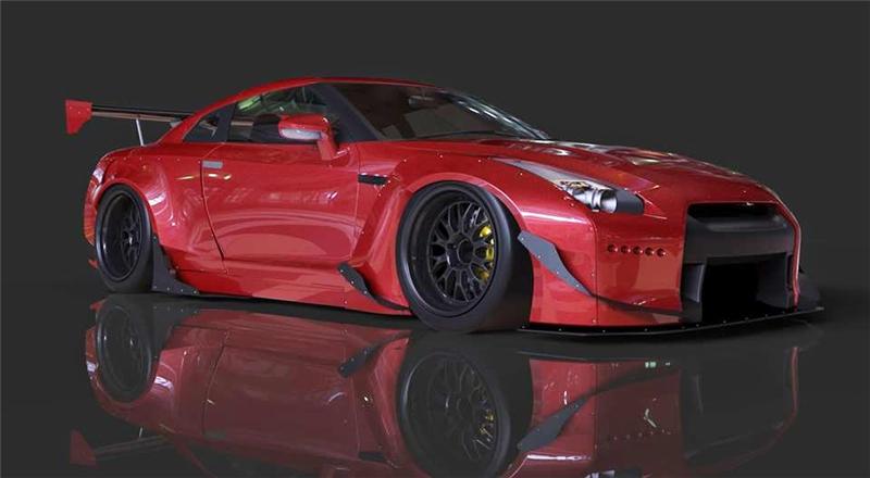 GReddy 09+ Nissan GT-R R35 Rocket Bunny GT-Wing (Element) - 17020647