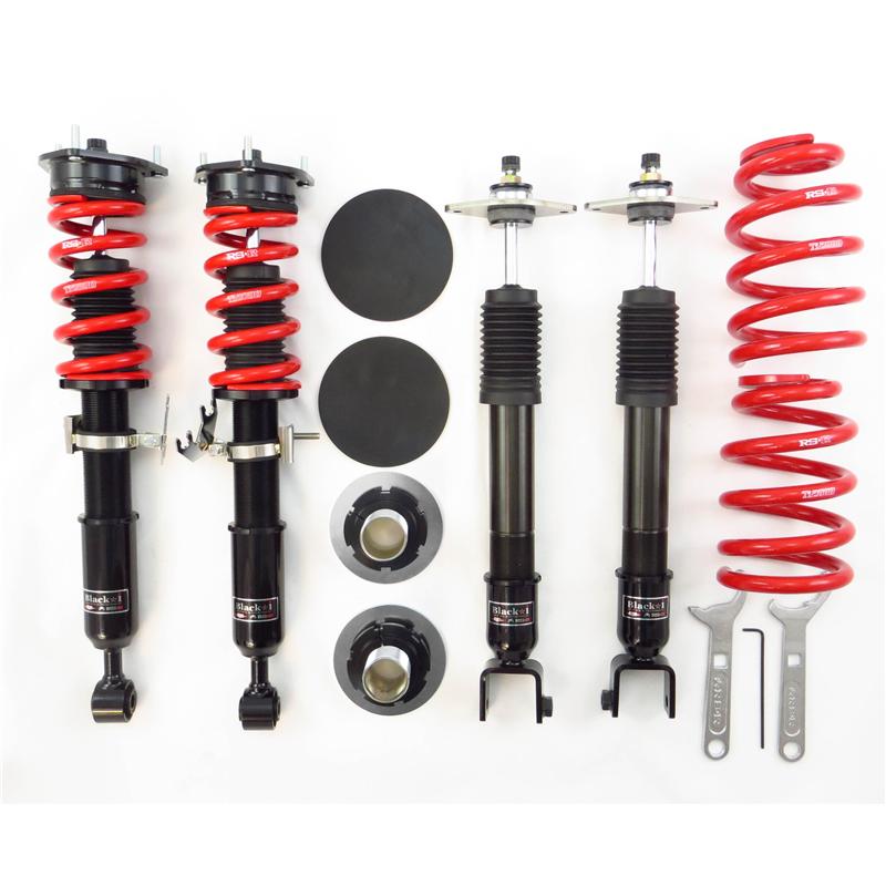 RS-R 09+ Infiniti G37 2dr (CKV36) Black-i Coilovers - XBKN121M