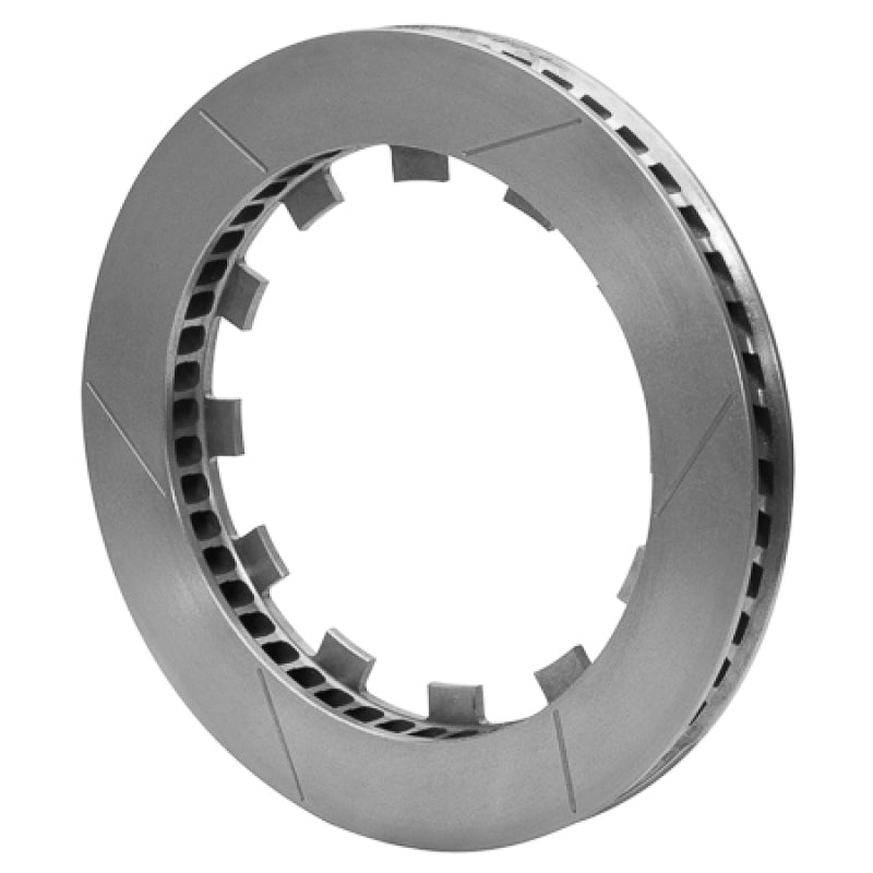 Wilwood GT 48 Slotted Curved Vane Spec-37 Dynamic 12 Lug Mount Rotor 13in Dia. 1.25in Width - L/H - 160-16535