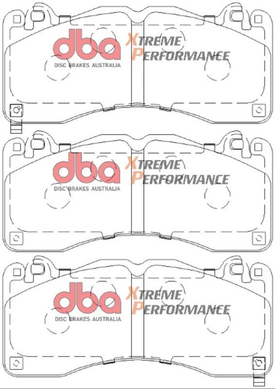DBA 15-19 Ford Mustang GT (w/Performance Pkg/380mm Front Rotor) XP Performance Front Brake Pads - DB9021XP