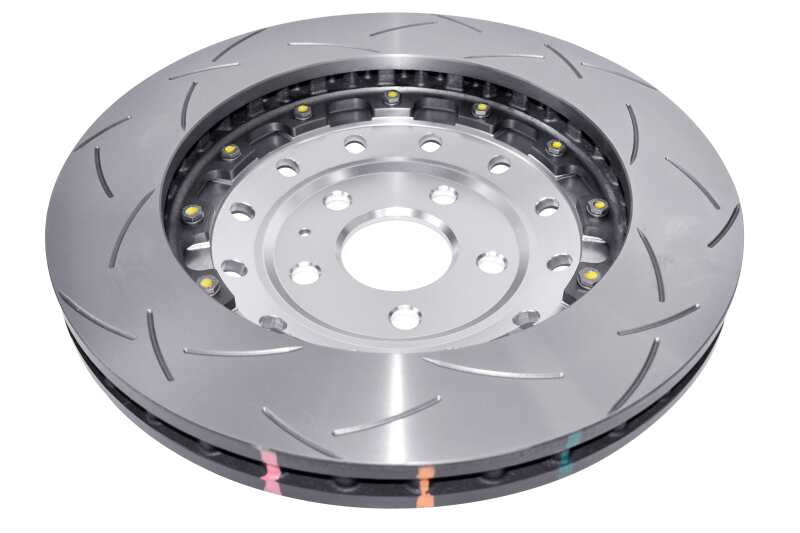DBA 06-17 Audi RS3 4V Sedan 5000 Fully Assembled 2-Pc Silver Hat T3 Slot Rotor - DBA53004SLVS