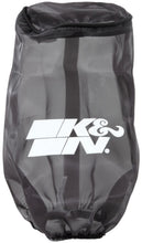 Load image into Gallery viewer, K&amp;N Filter Wrap Drycharger Oval Tapered Black - 3.25in Base I/S Width x 2.5in Top I/S Width x 7in H - SN-2560DK
