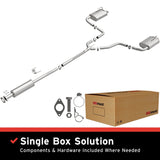 BRExhaust 19-25 Nissan Altima 2.5L Direct-Fit Replacement Exhaust Kit - 106-1091